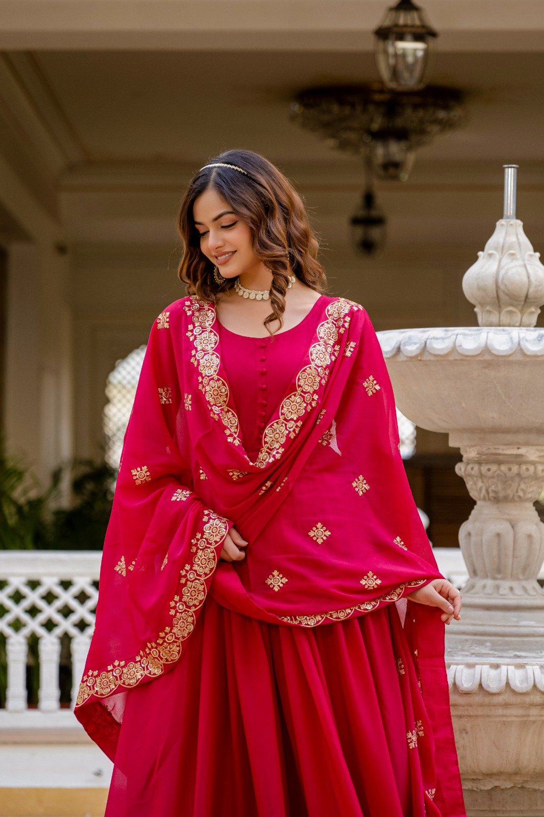 Elegant Anarkali suit - Image 7
