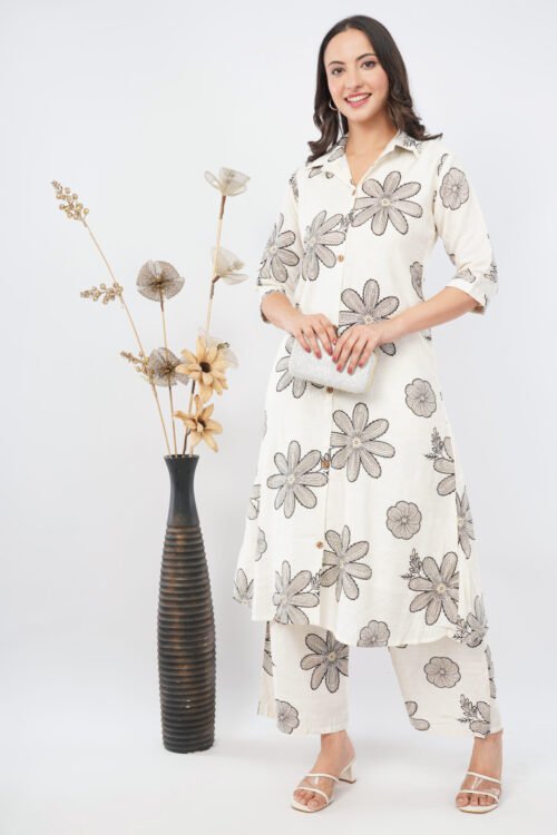 premium white cord set